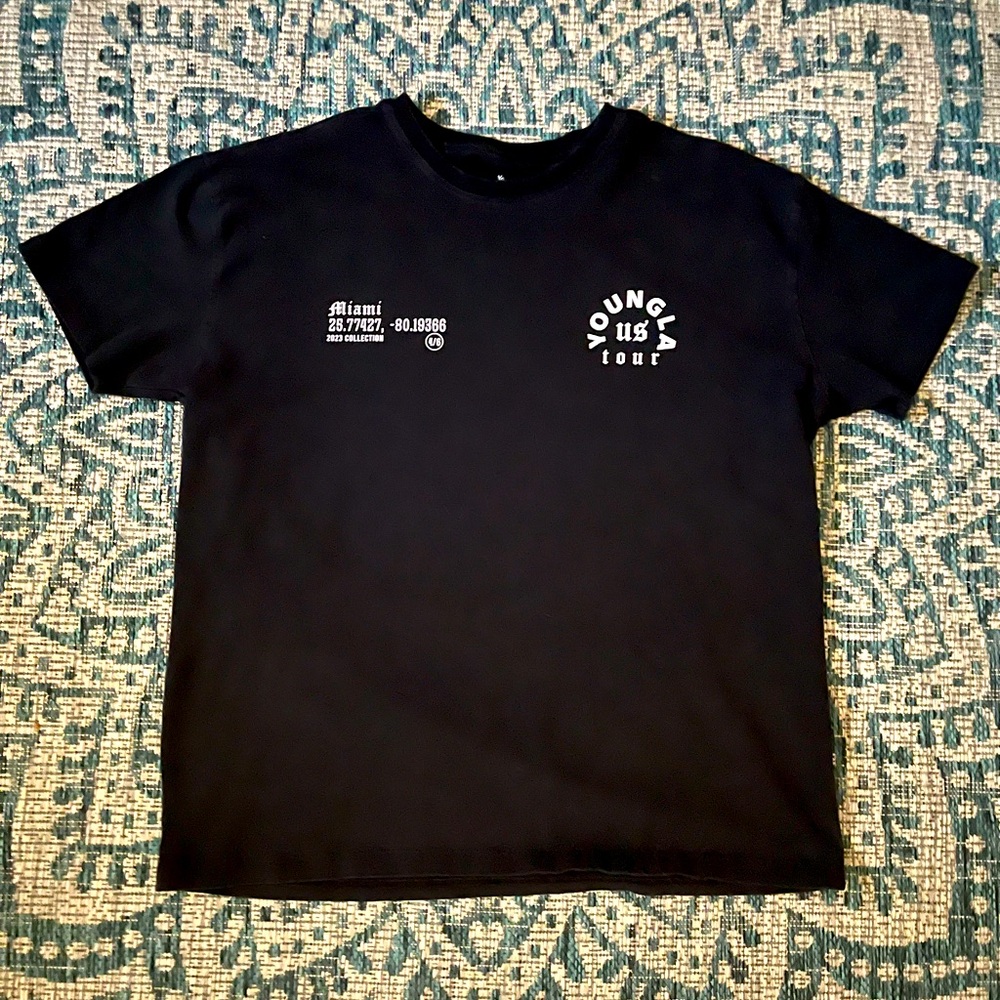 YOUNGLA miami tour tee